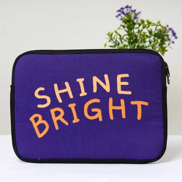 Shine Bright Printed Laptop Sleeve/Cover 13 inch